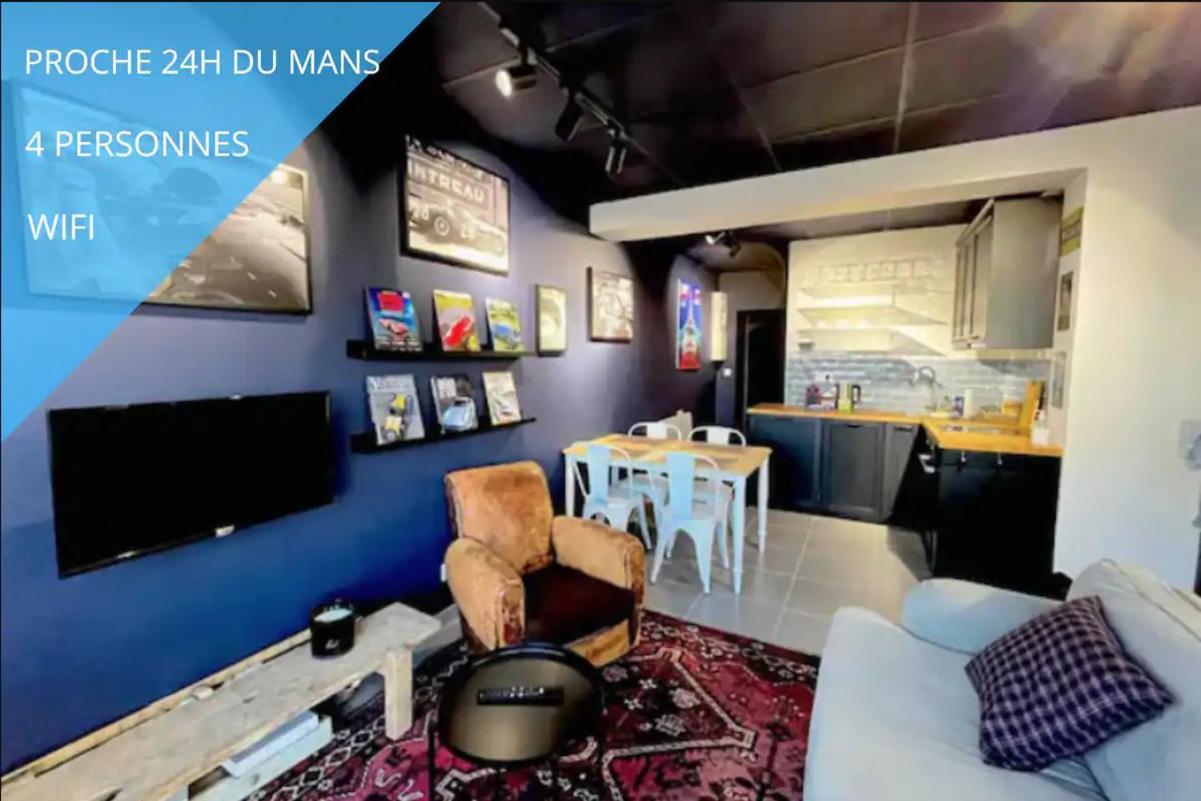 Grand T2 Chic Proche Circuit Tram Centre Ville Le Mans Extérieur photo